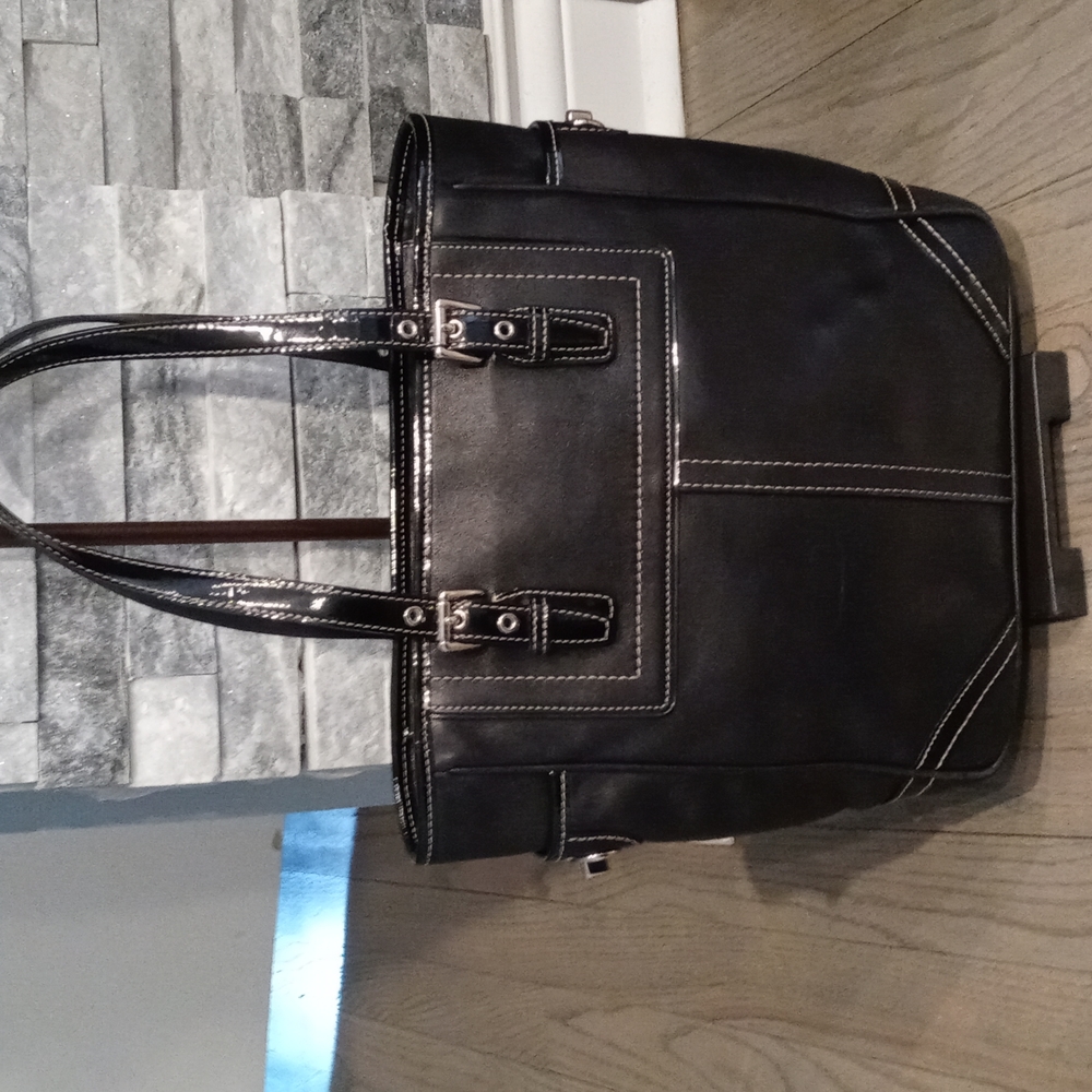 💝Coach Black leather purse Authentic - Picture 3 of 15